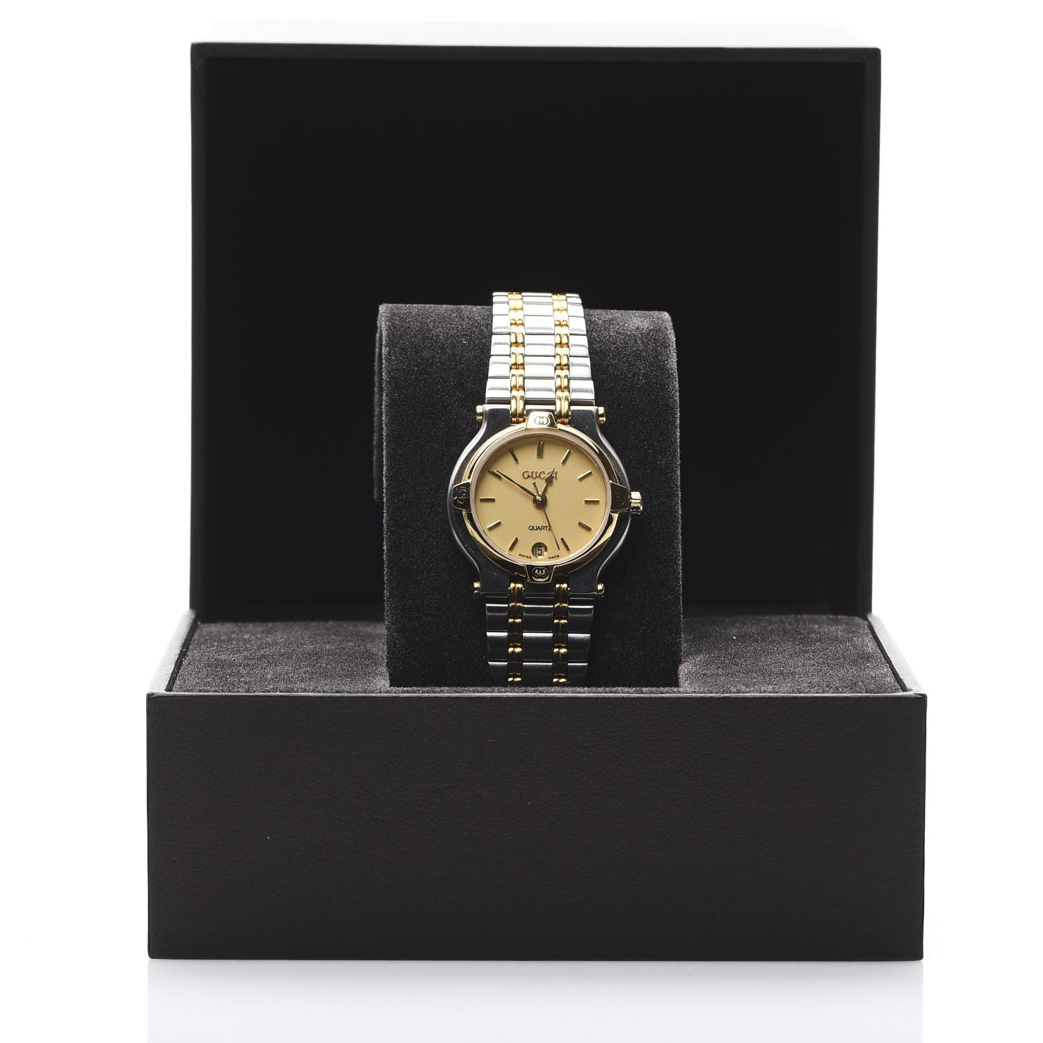 Gucci Stainless Steel 25mm 9000L Quartz Watch Gold 7 of 7