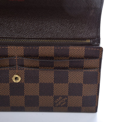 Louis Vuitton Damier Ebene Sarah Wallet 12 of 13
