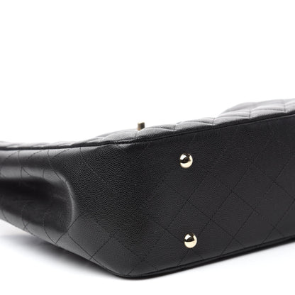 Chanel Caviar Quilted Large Classic Shopping Tote Black 6 of 10