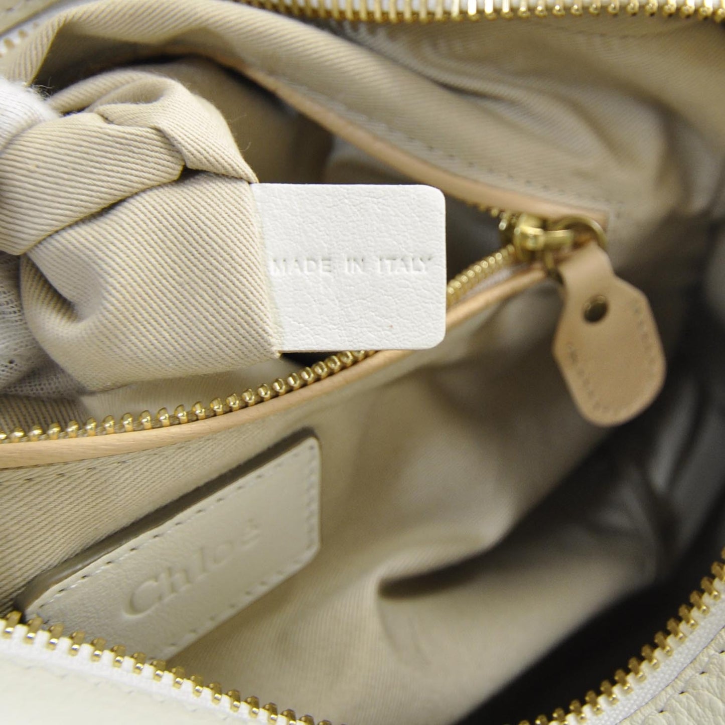 Calfskin Medium Paraty Cream