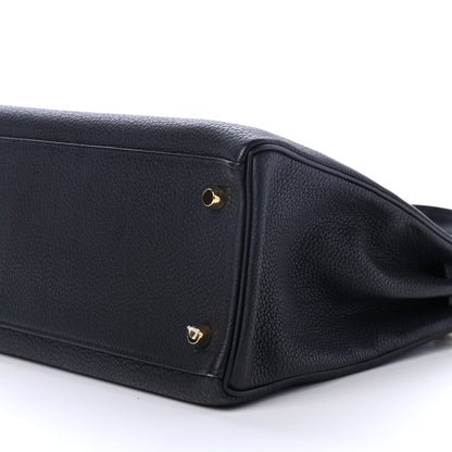 Hermes Togo Kelly Retourne 32 Black 9 of 11