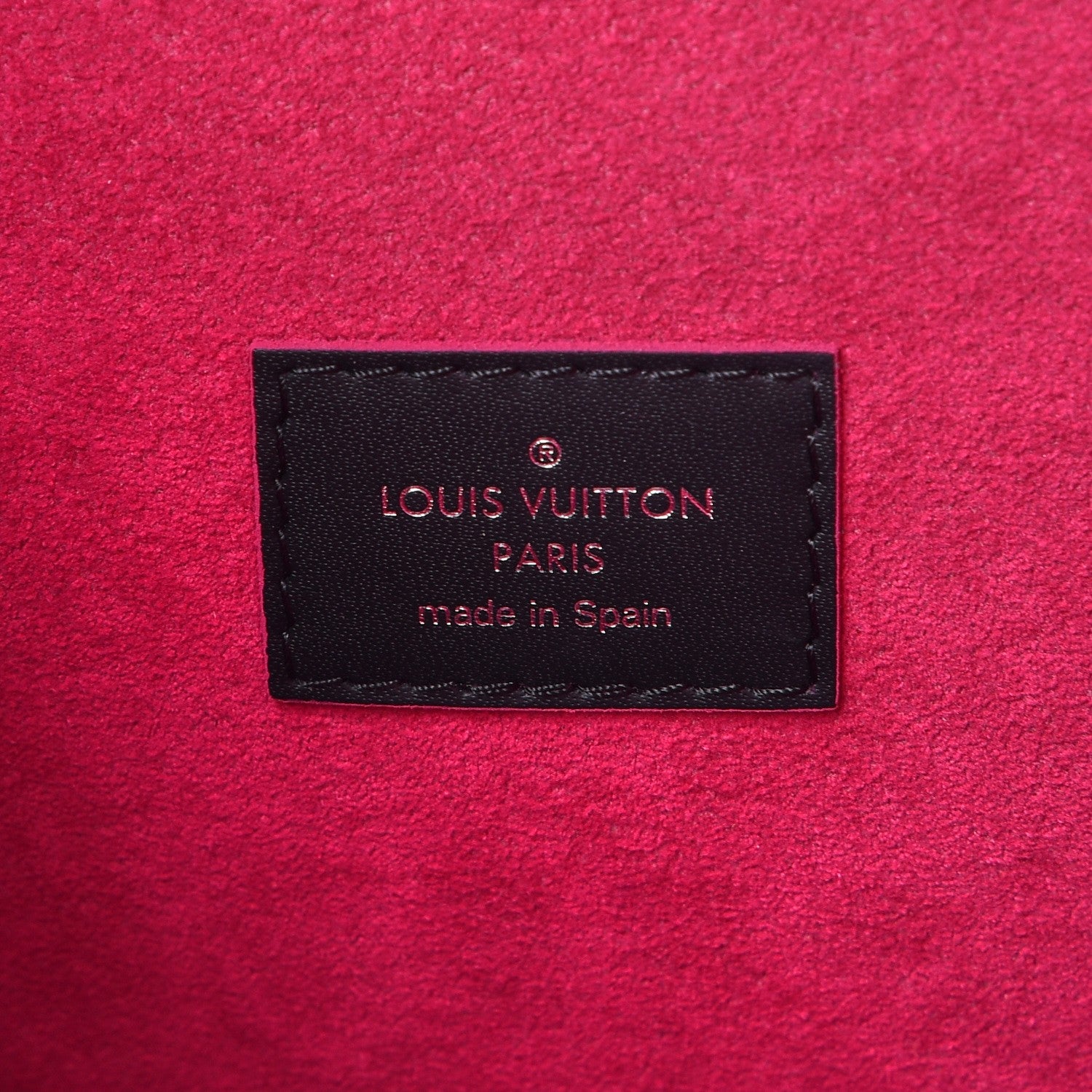 Louis Vuitton Epi Neverfull MM Black Hot Pink 8 of 12