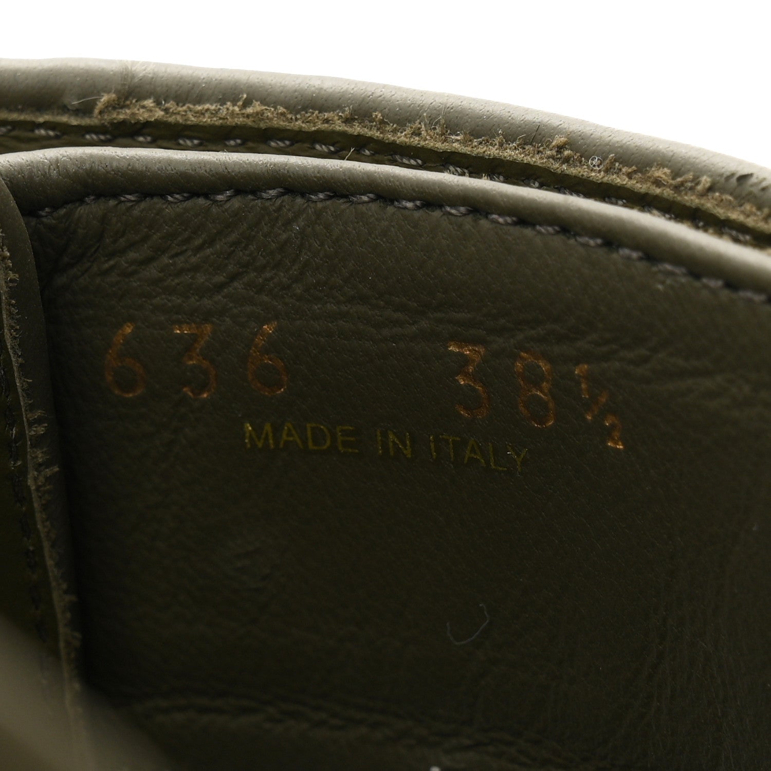 Miu Miu Raffia Logo Slide Sandals 38.5 Militare 9 of 10
