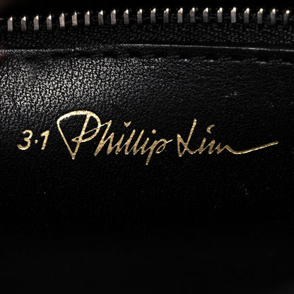 3.1 Phillip Lim Lambskin Suede Fringe Bianca Handbag Black 6 of 16