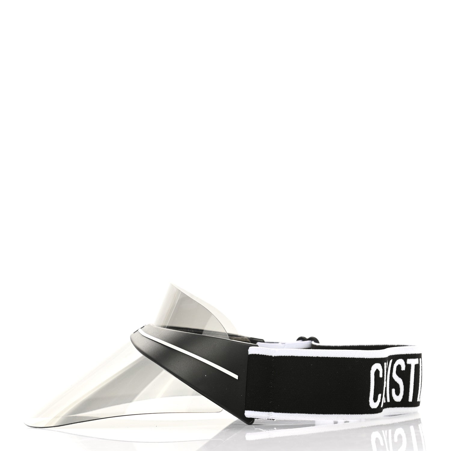Christian Dior Mirrored DiorClub1 Sun Visor Black 4 of 9
