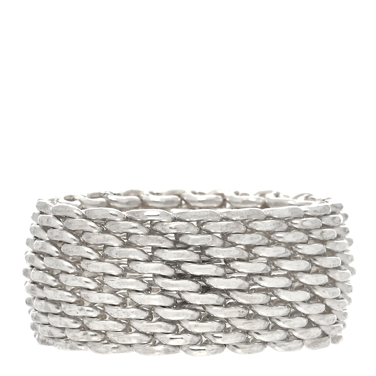 Sterling Silver Somerset Mesh Ring 49 5