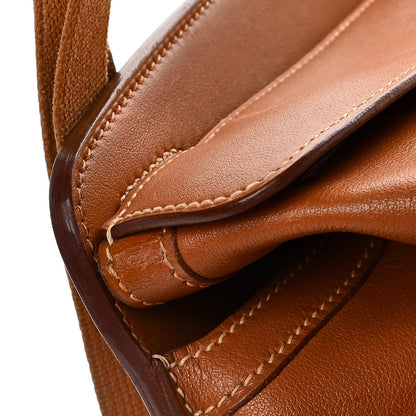 Hermes Swift Sherpa Backpack Gold 15 of 16