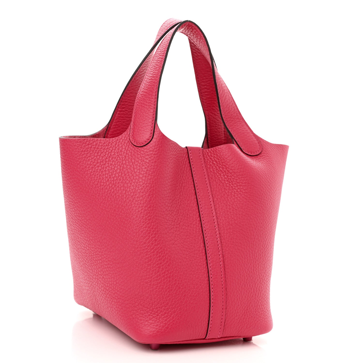 Hermes Taurillon Clemence Monochrome Picotin Lock 18 PM Rose Mexico 3 of 10