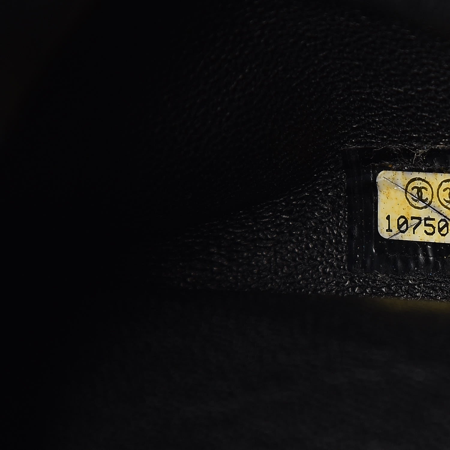 Chanel Metallic Goatskin Large Luxe Ligne Bowler Black 7 of 10
