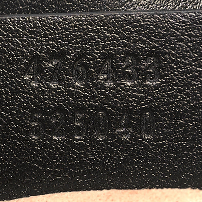 Gucci Calfskin Matelasse Super Mini GG Marmont Shoulder Bag Black 7 of 11