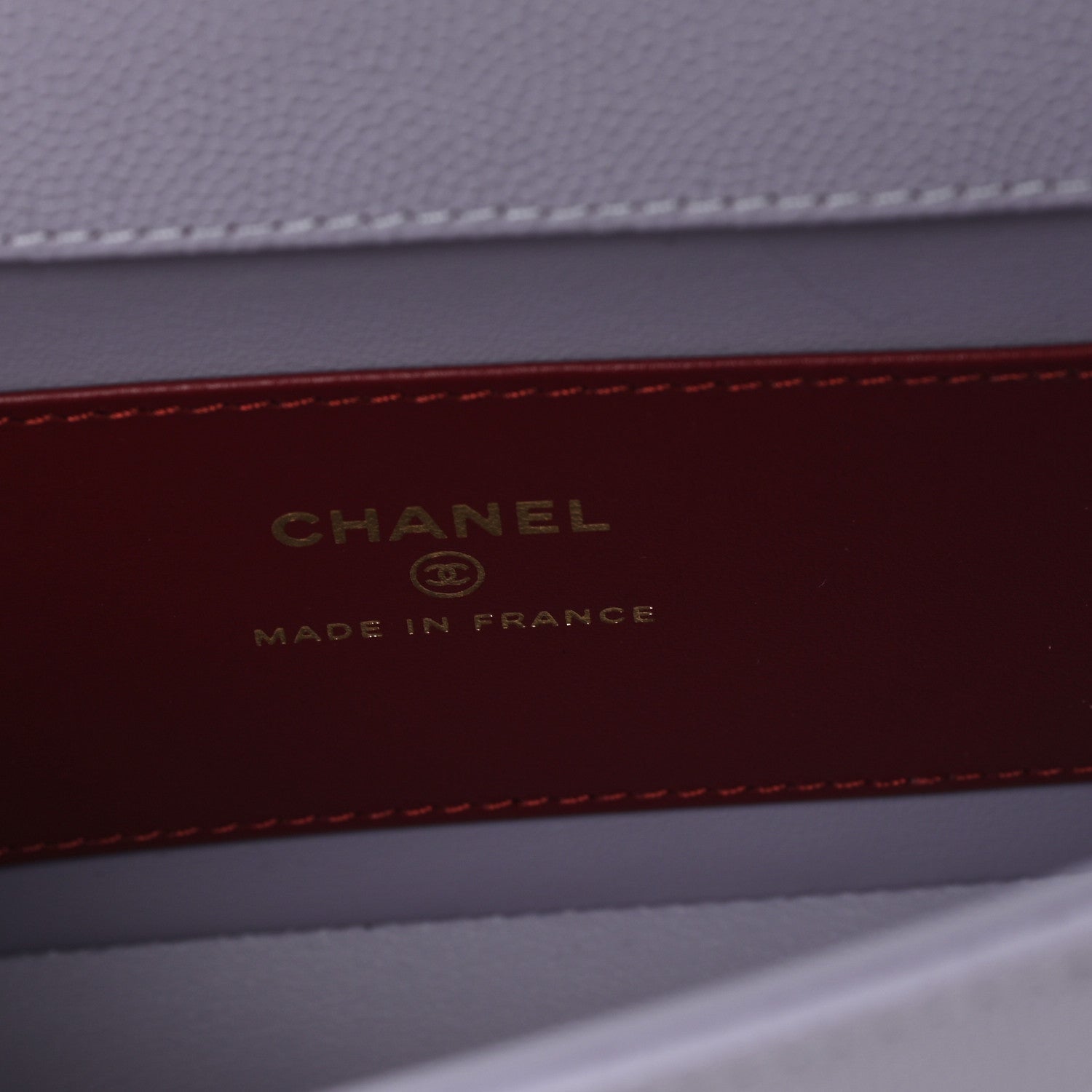 Chanel Shiny Caviar Mini Preppy Coco Shoulder Bag Purple 6 of 10