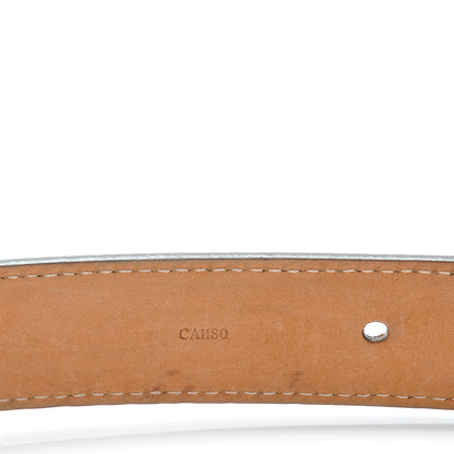 Louis Vuitton Monogram LV Frame Belt 90 36 9 of 11