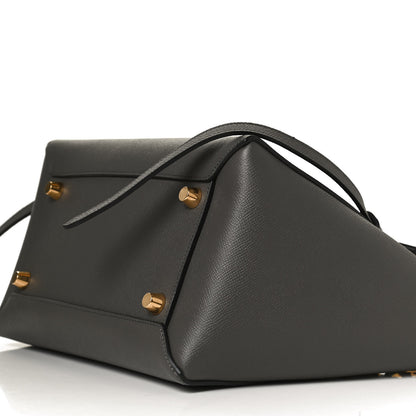 Celine Grained Calfskin Mini Belt Bag Grey 11 of 13