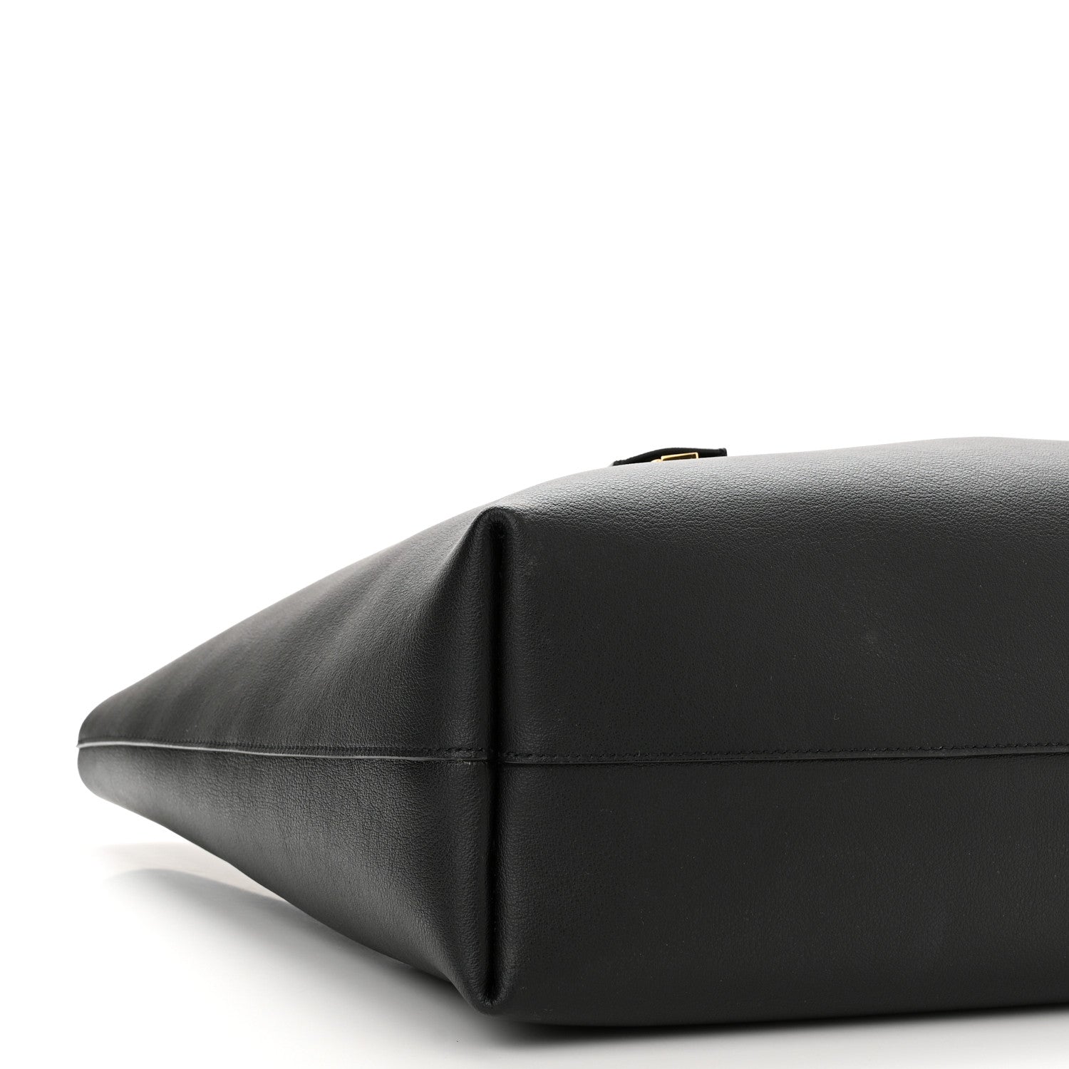 Saint Laurent Calfskin Large Shopping Tote Black 8 of 9