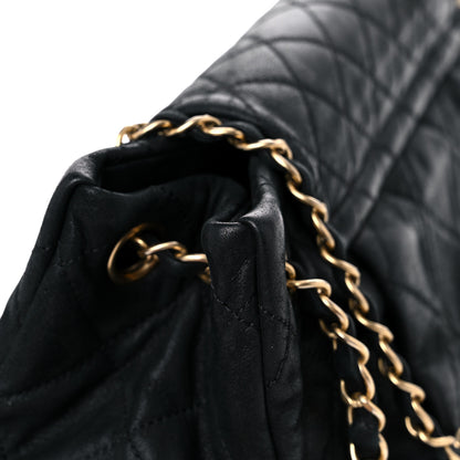 Chanel Iridescent Calfskin Medium Chic Quilt Flap Black 19 of 20