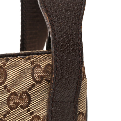 Gucci Monogram Flat Messenger Bag Dark Brown 11 of 11