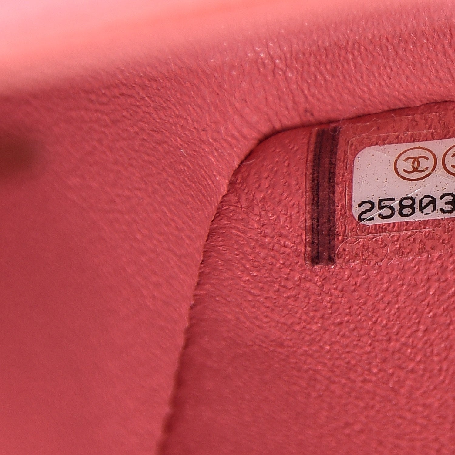 Chanel Caviar Quilted Mini Rectangular Flap Dark Pink 7 of 8