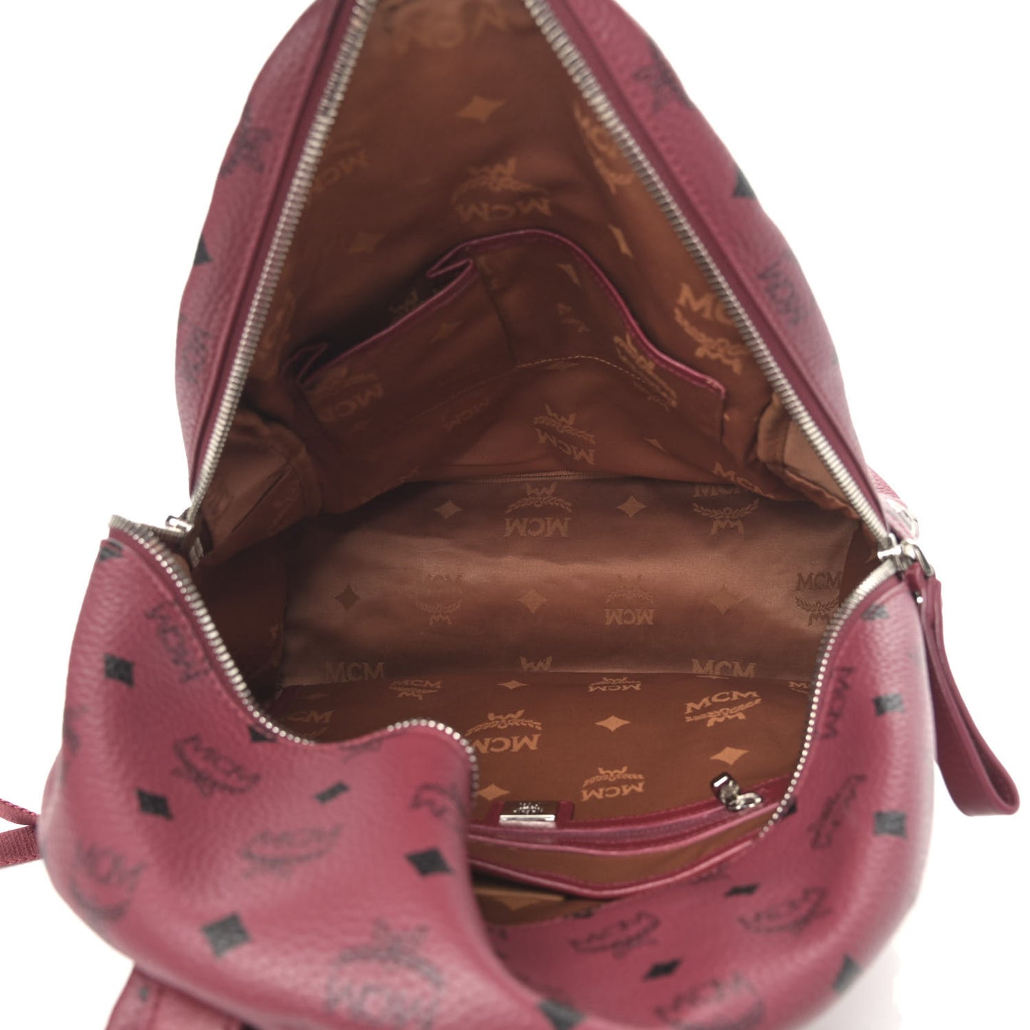 Visetos Studded Medium Stark Backpack Scooter Red