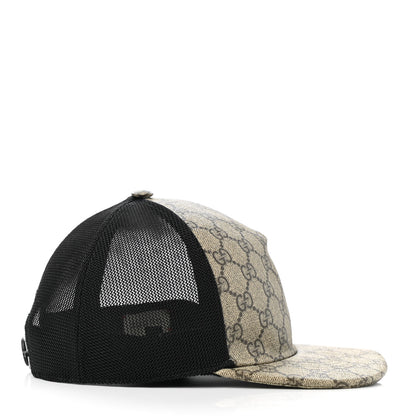 Gucci GG Supreme Monogram Baseball Hat M Beige 5 of 9