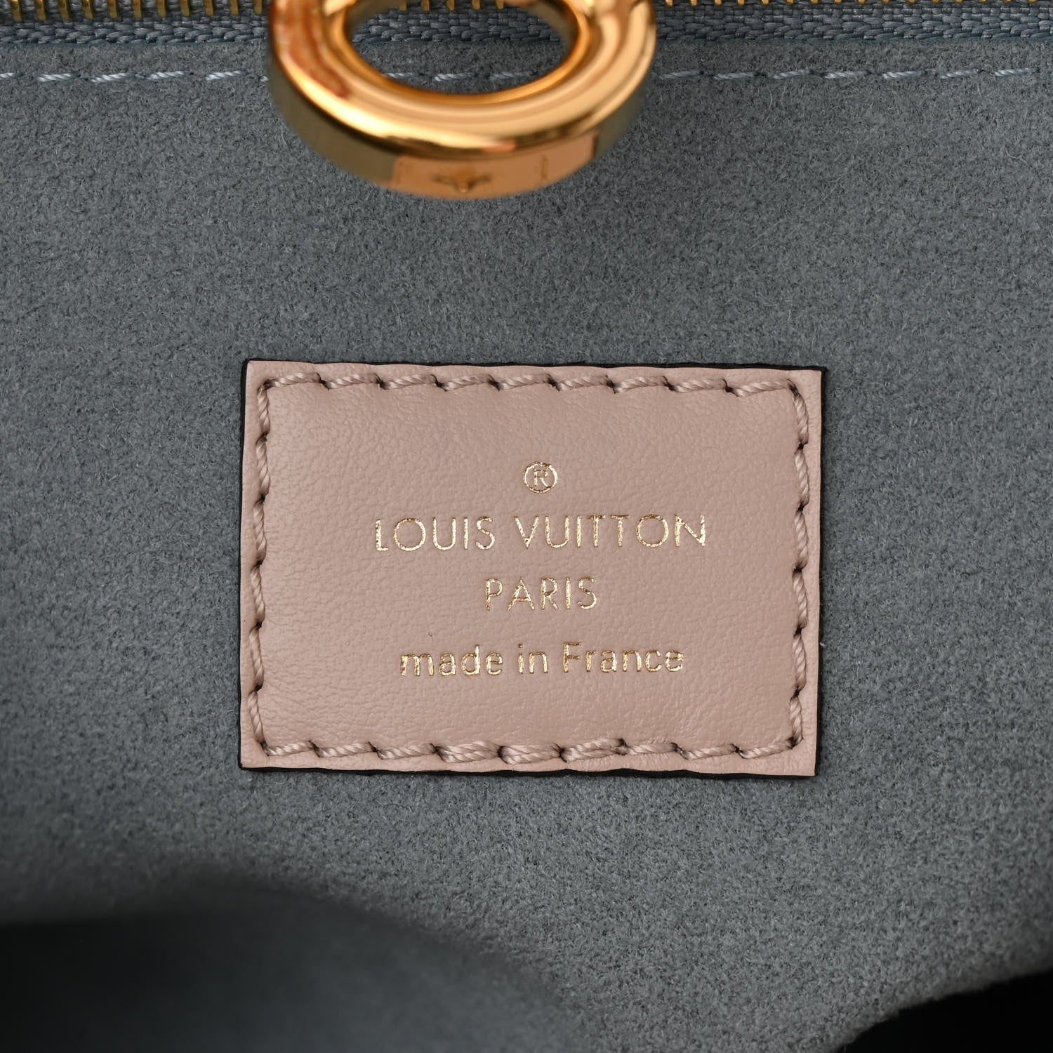 Louis Vuitton Calfskin Monogram On My Side PM Greige 6 of 10
