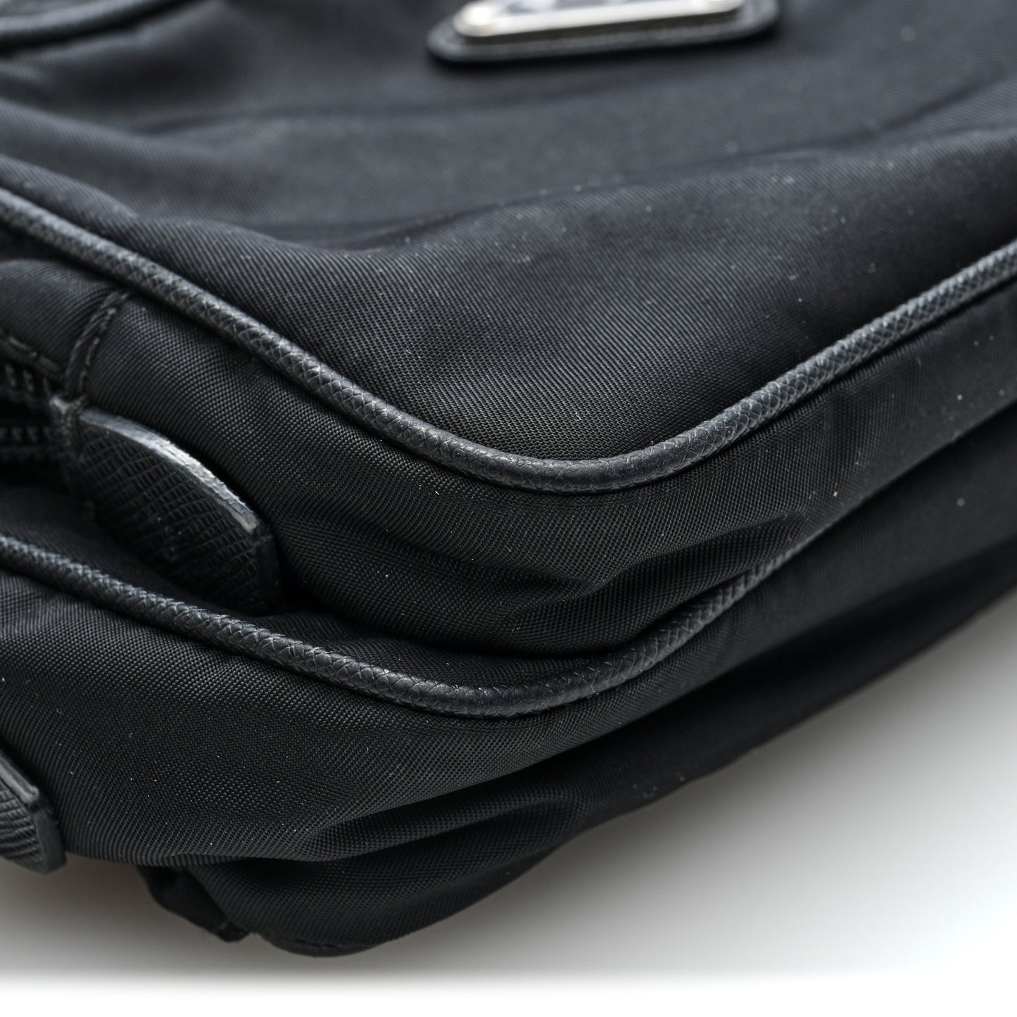 Tessuto Nylon Belt Bag Black
