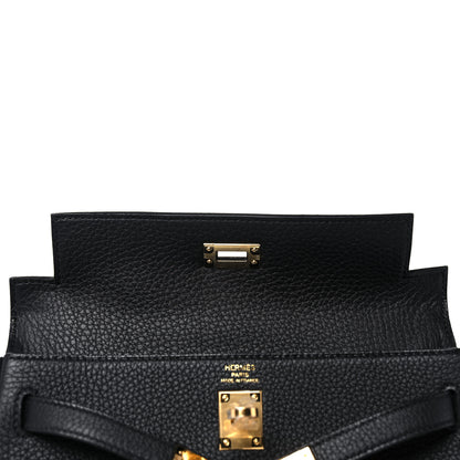 Hermes Togo Kelly Retourne 25 Black 17 of 38