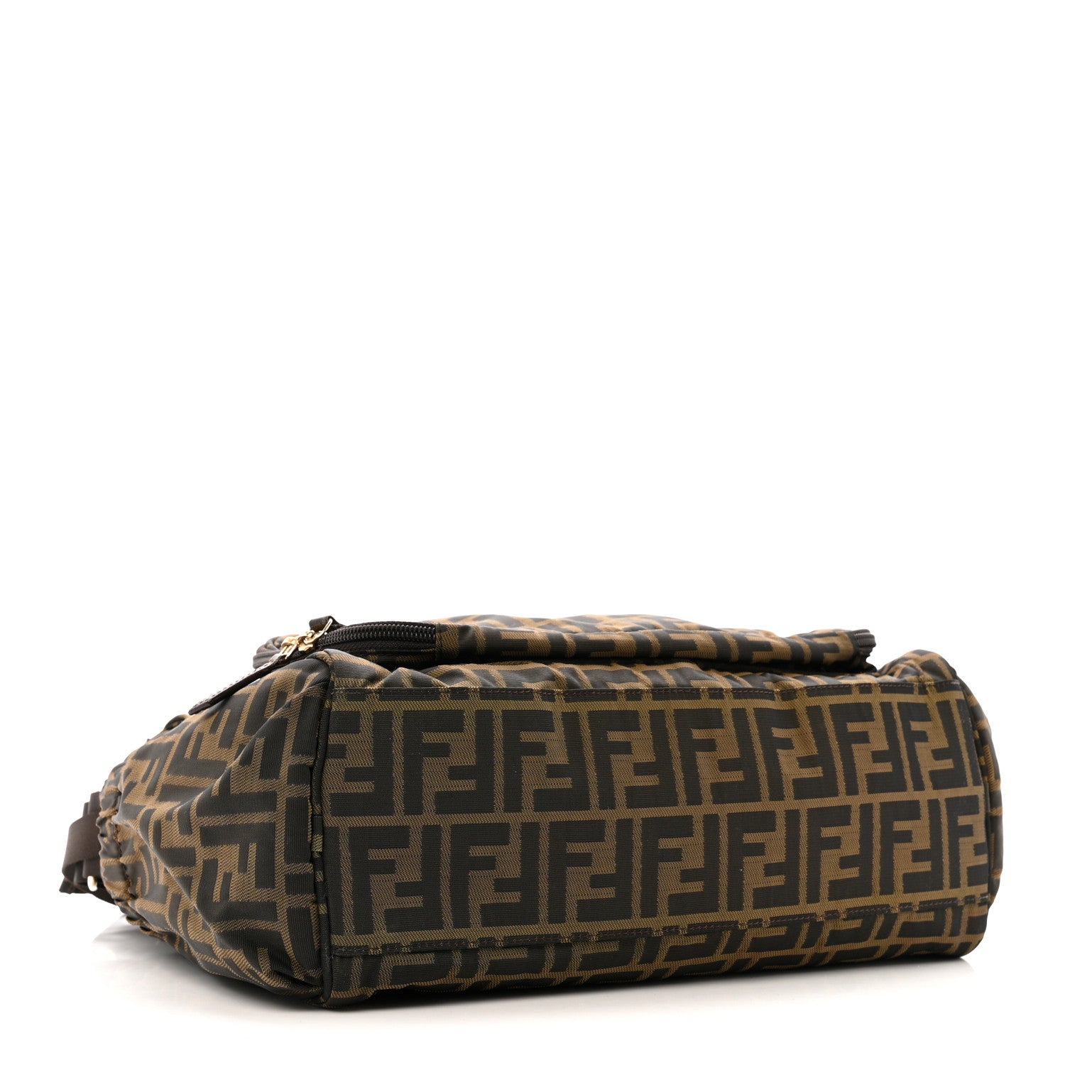 Fendi Nylon Zucca Diaper Bag Tobacco 4 of 14