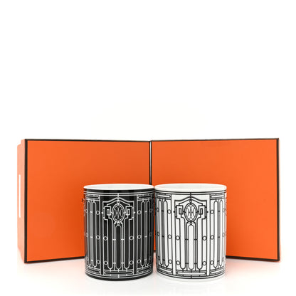 Hermes Porcelain H Deco Mug Set of 2 11 of 11