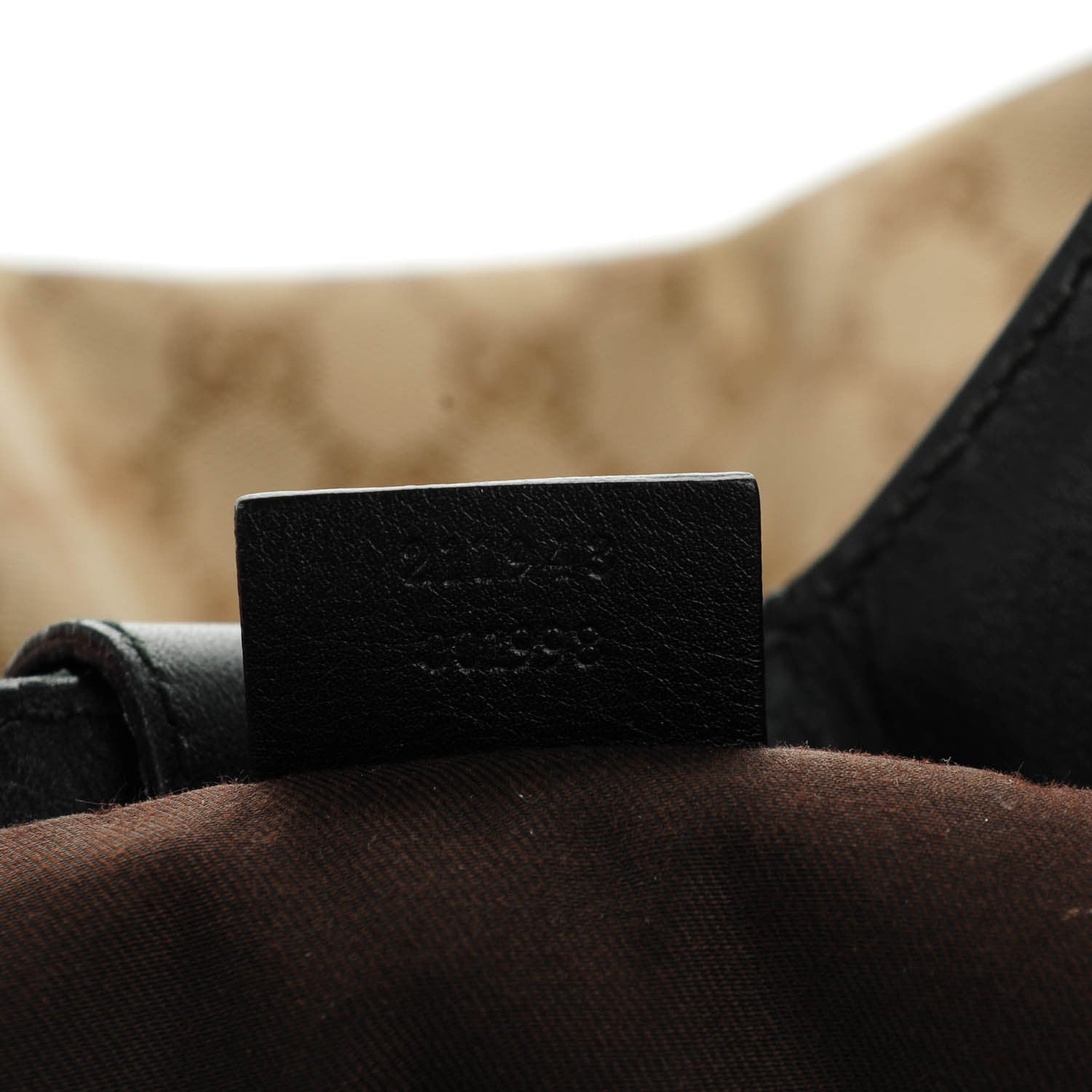 Gucci Monogram Large Sukey Tote Beige Ebony Black 7 of 11