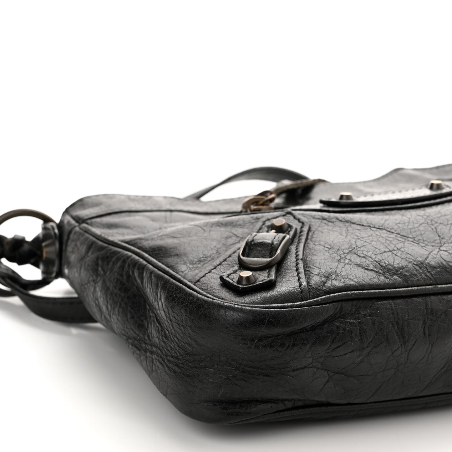 Agneau Classic Hardware Hip Black