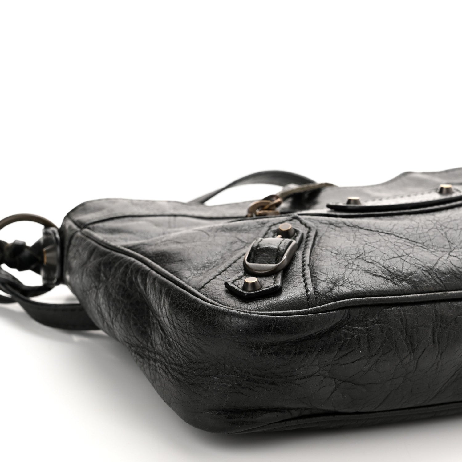 Balenciaga Agneau Classic Hardware Hip Black 8 of 9