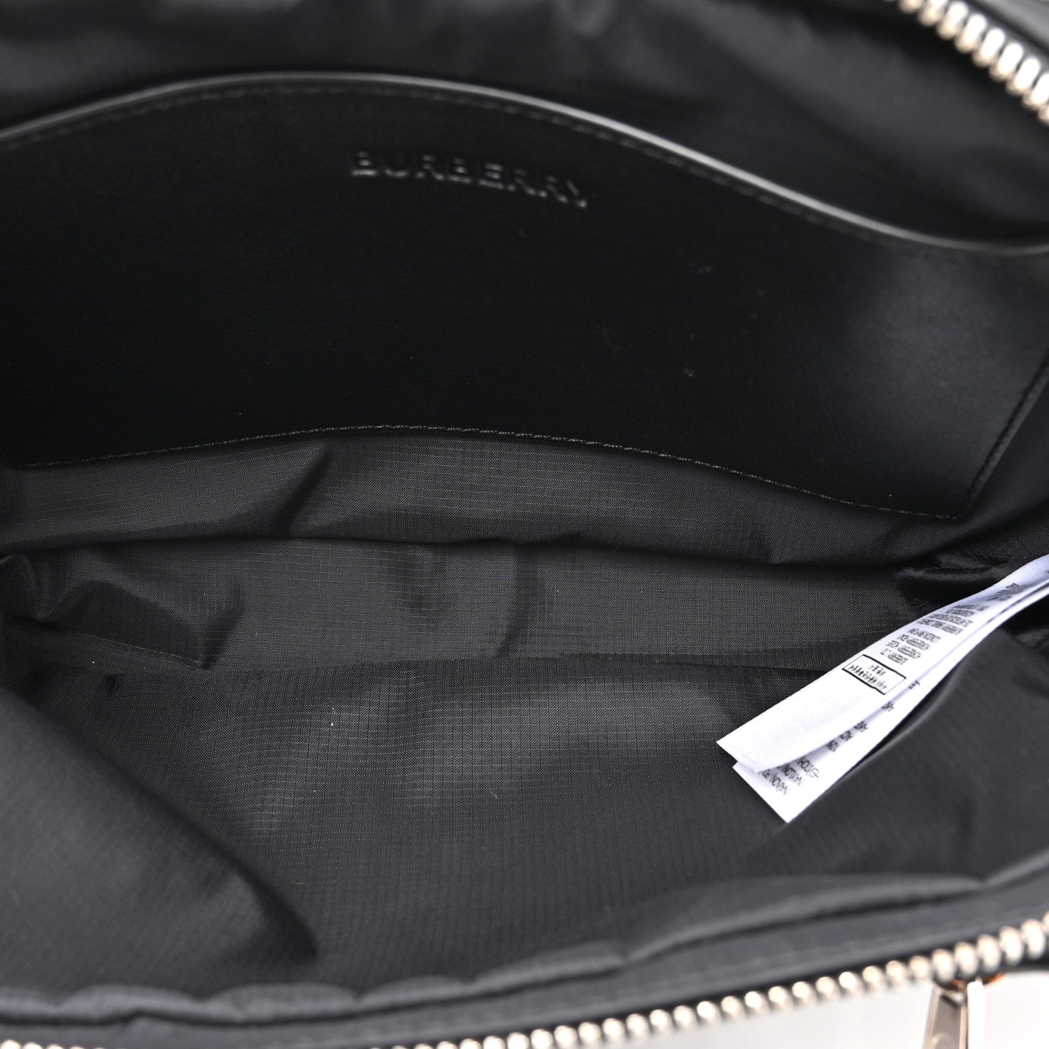 Burberry Econyl Logo Print Large Cannon Bum Bag Black 5 of 9