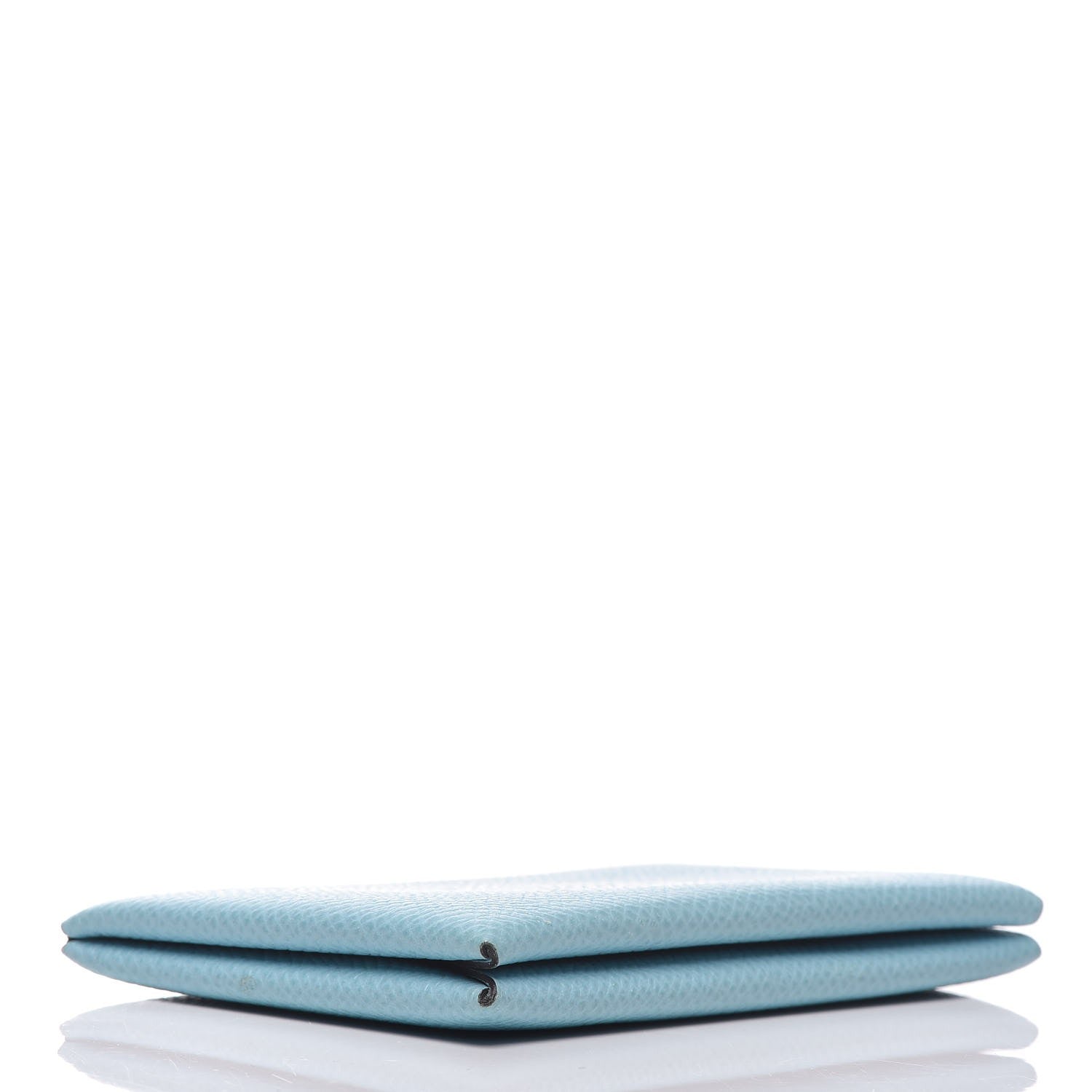 Hermes Epsom Calvi Card Case Bleu Atoll 4 of 10