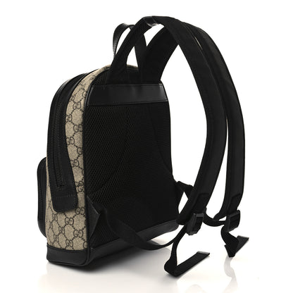 Gucci GG Supreme Monogram Small Eden Day Backpack Black 3 of 7
