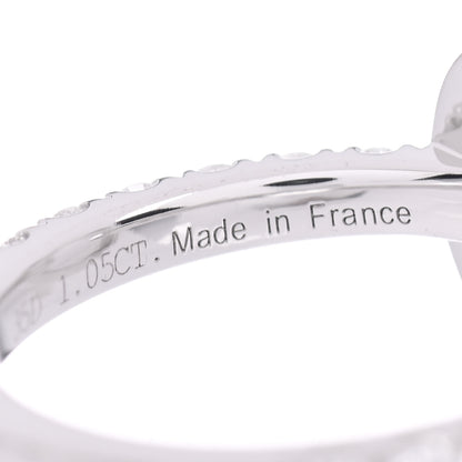 Hermes 18K White Gold Diamond Finesse Ring 50 5.25 5 of 6