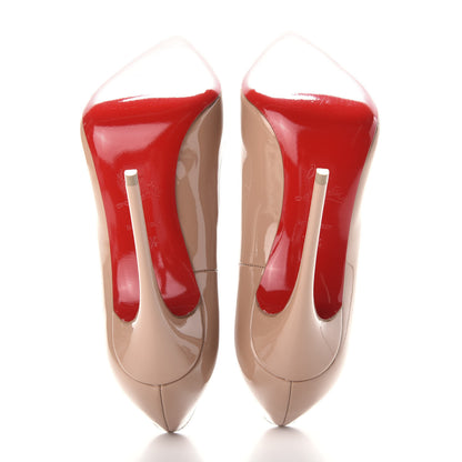 Christian Louboutin Patent So Kate 120 Pumps 36.5 Nude 6 of 11
