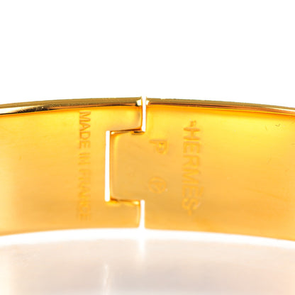 Hermes Enamel Narrow Clic Clac H Bracelet PM Black 4 of 4