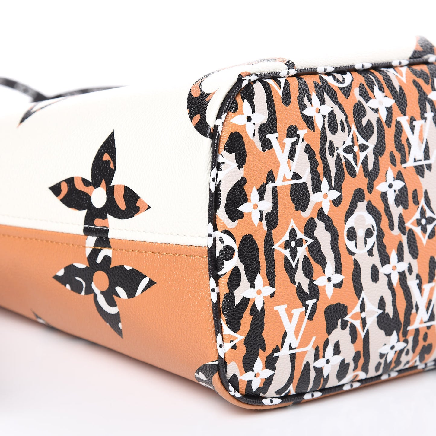 Monogram Giant Jungle Neverfull MM Ivory