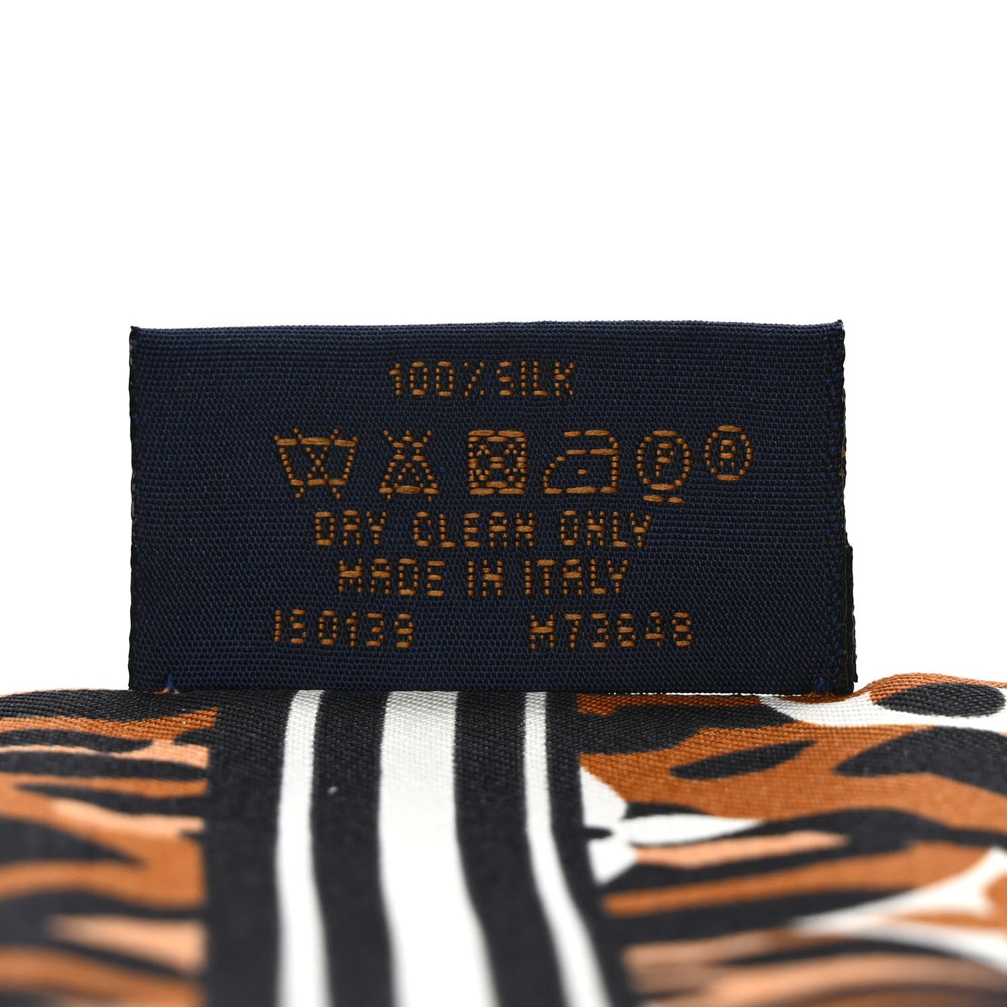 Silk Monogram Giant Jungle Bandeau Black