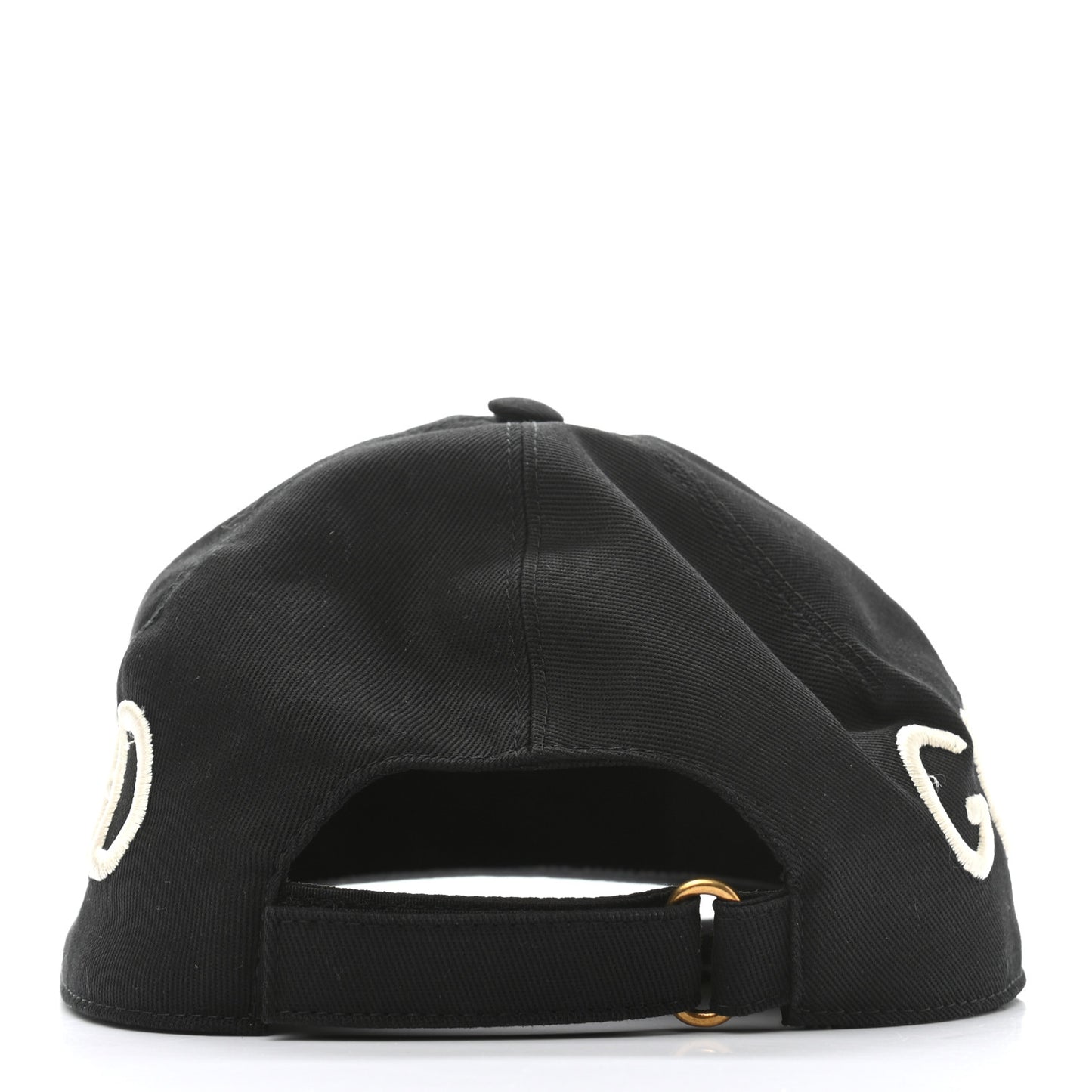 Cotton Loved Gucci Baseball Hat M Black
