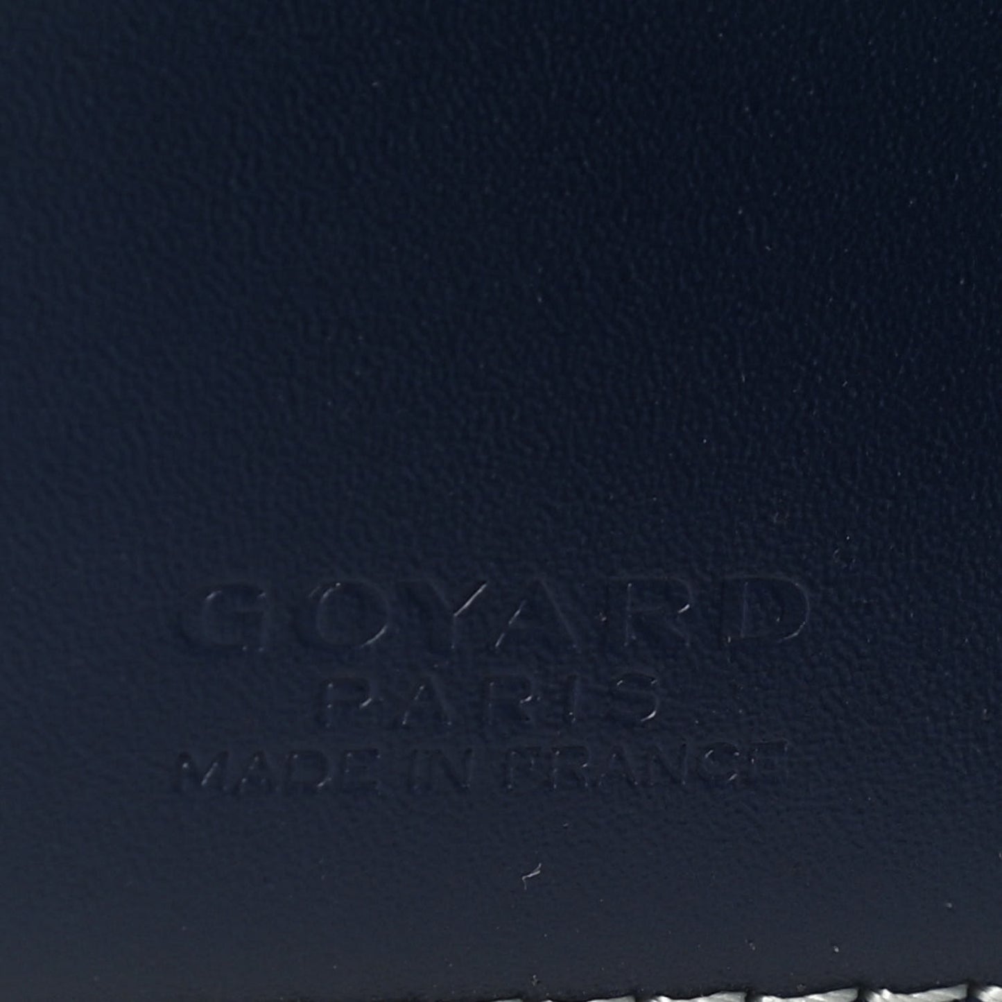 Goyardine Saint Pierre Card Holder Navy