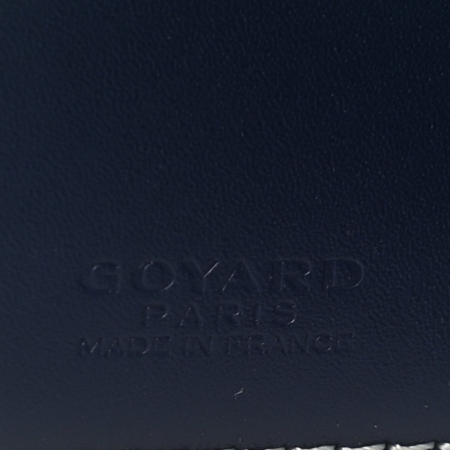 Goyard Goyardine Saint Pierre Card Holder Navy 7 of 7