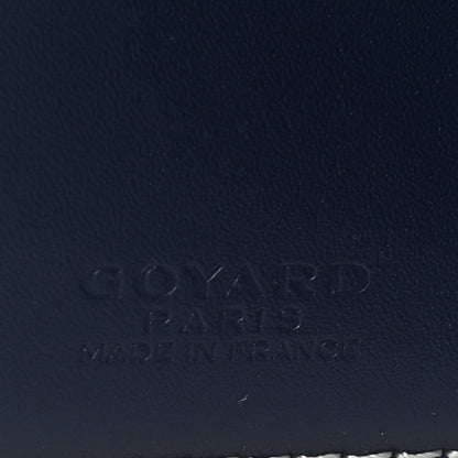 Goyard Goyardine Saint Pierre Card Holder Navy 7 of 7