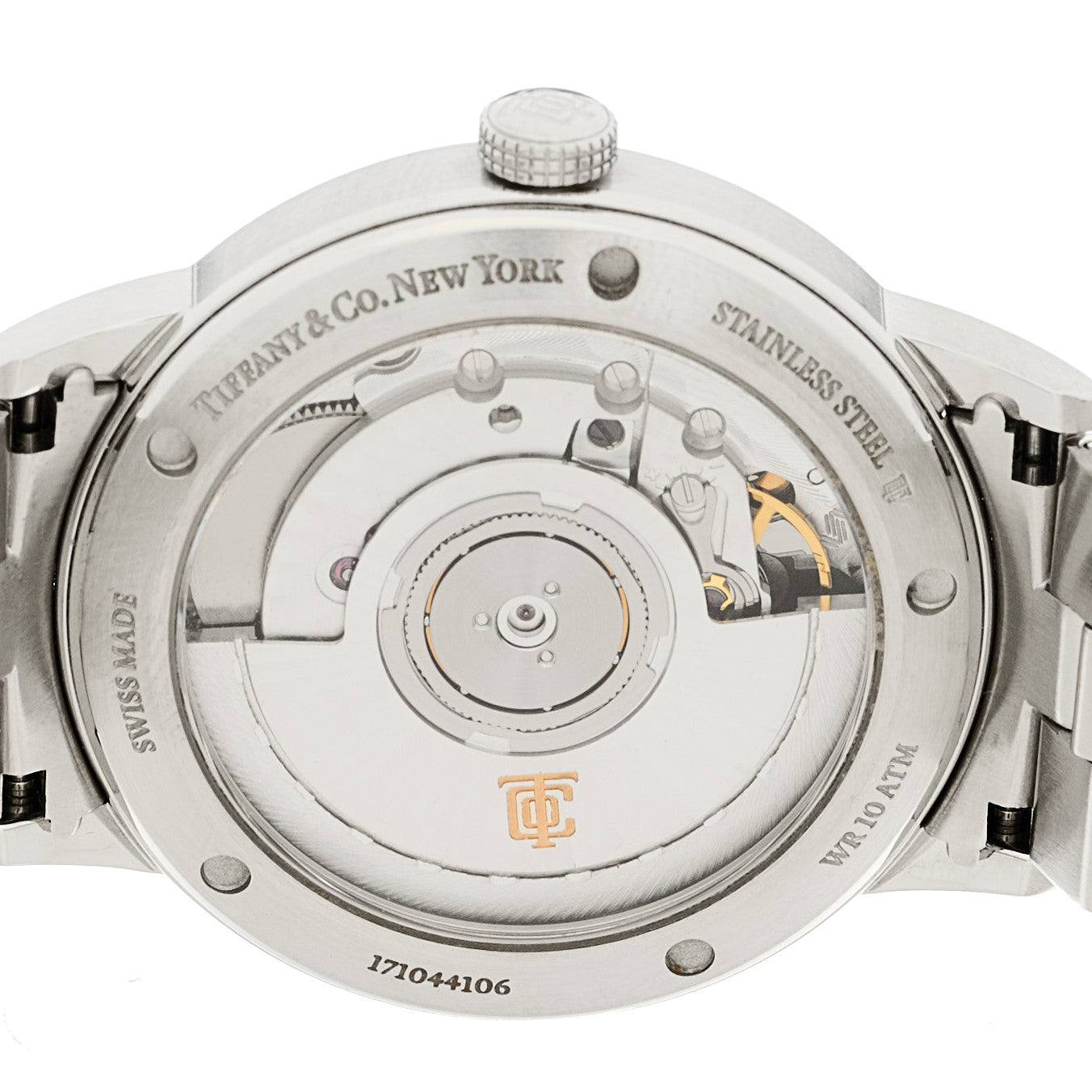 Stainless Steel 34mm CT60 3-Hand Automatic Watch Grey