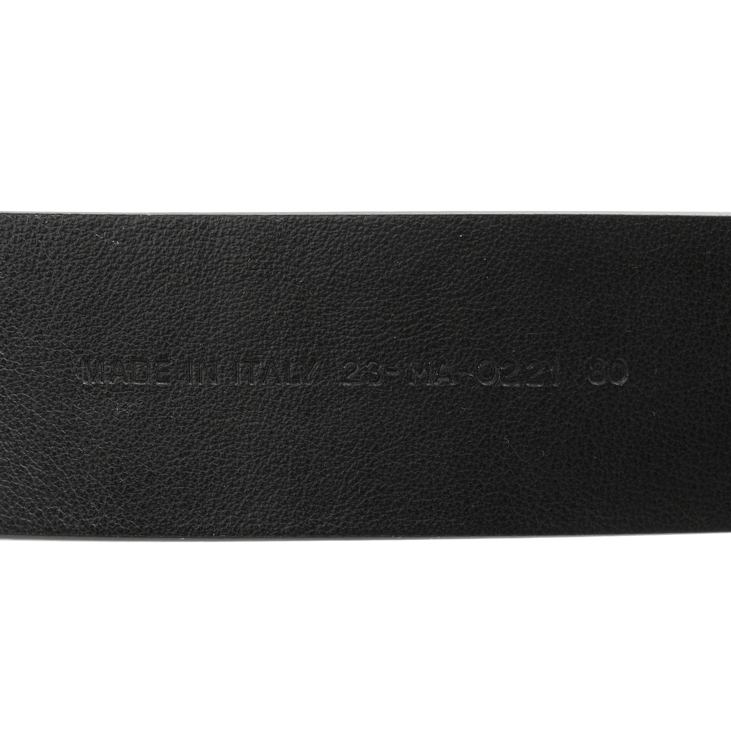 Calfskin CD Belt 80 32 Black