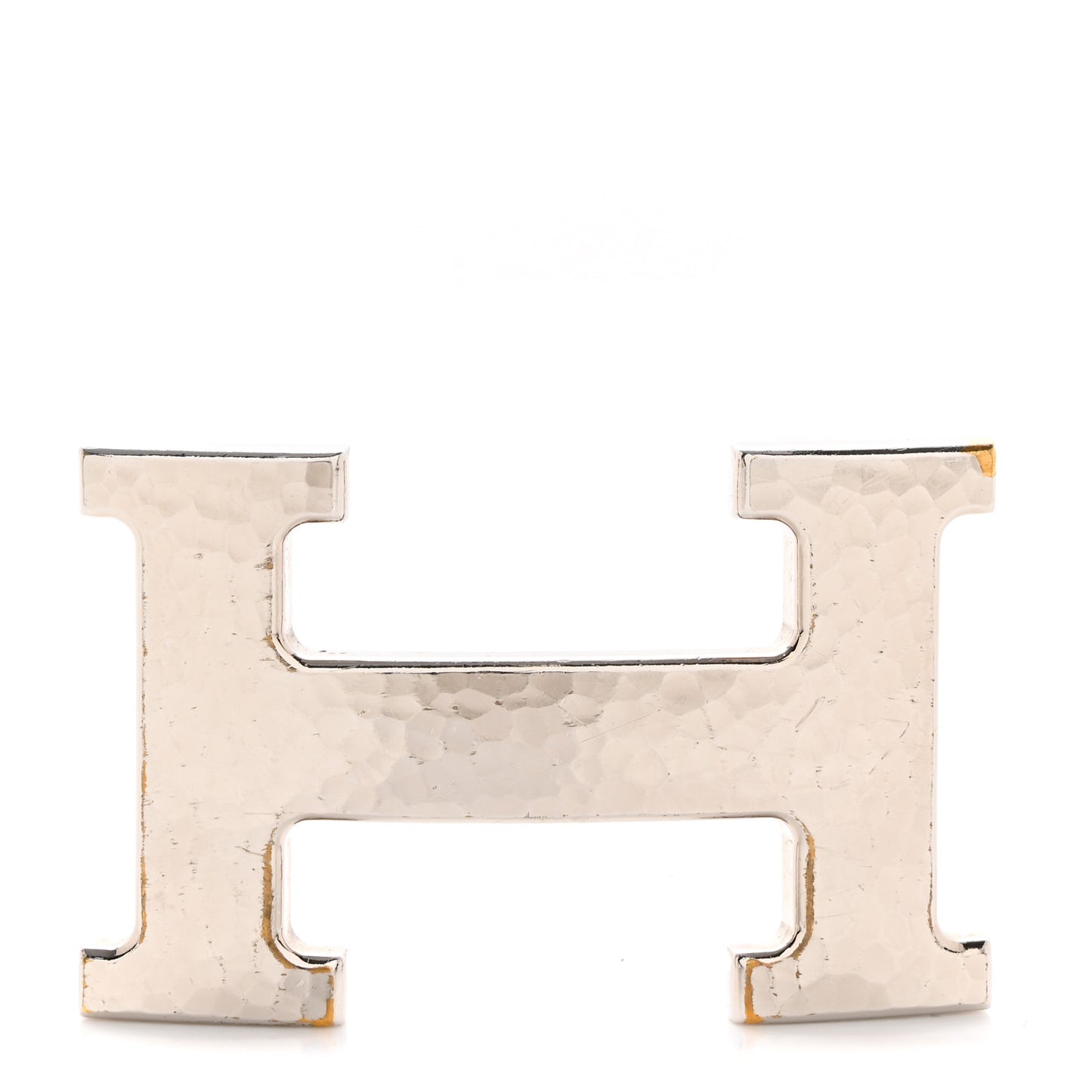 Palladium Martelee 32mm H Belt Buckle Silver
