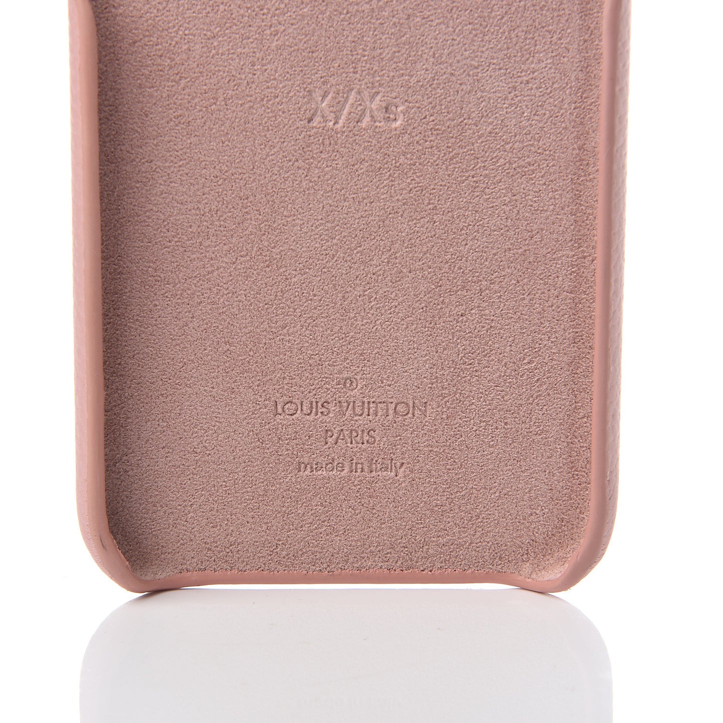 Monogram iPhone X XS Bumper Rose Poudre