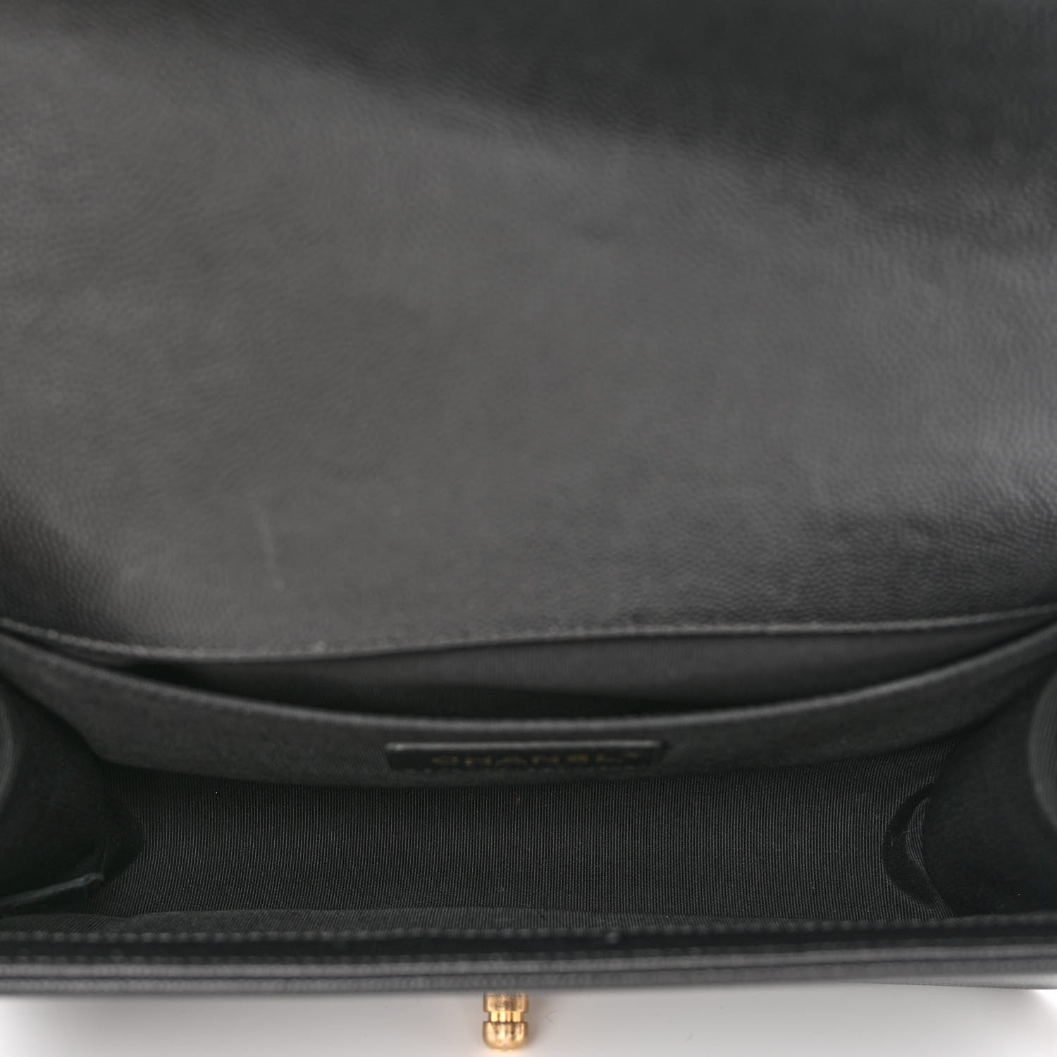 Chanel Caviar Quilted Medium Boy Flap Black 5 of 11
