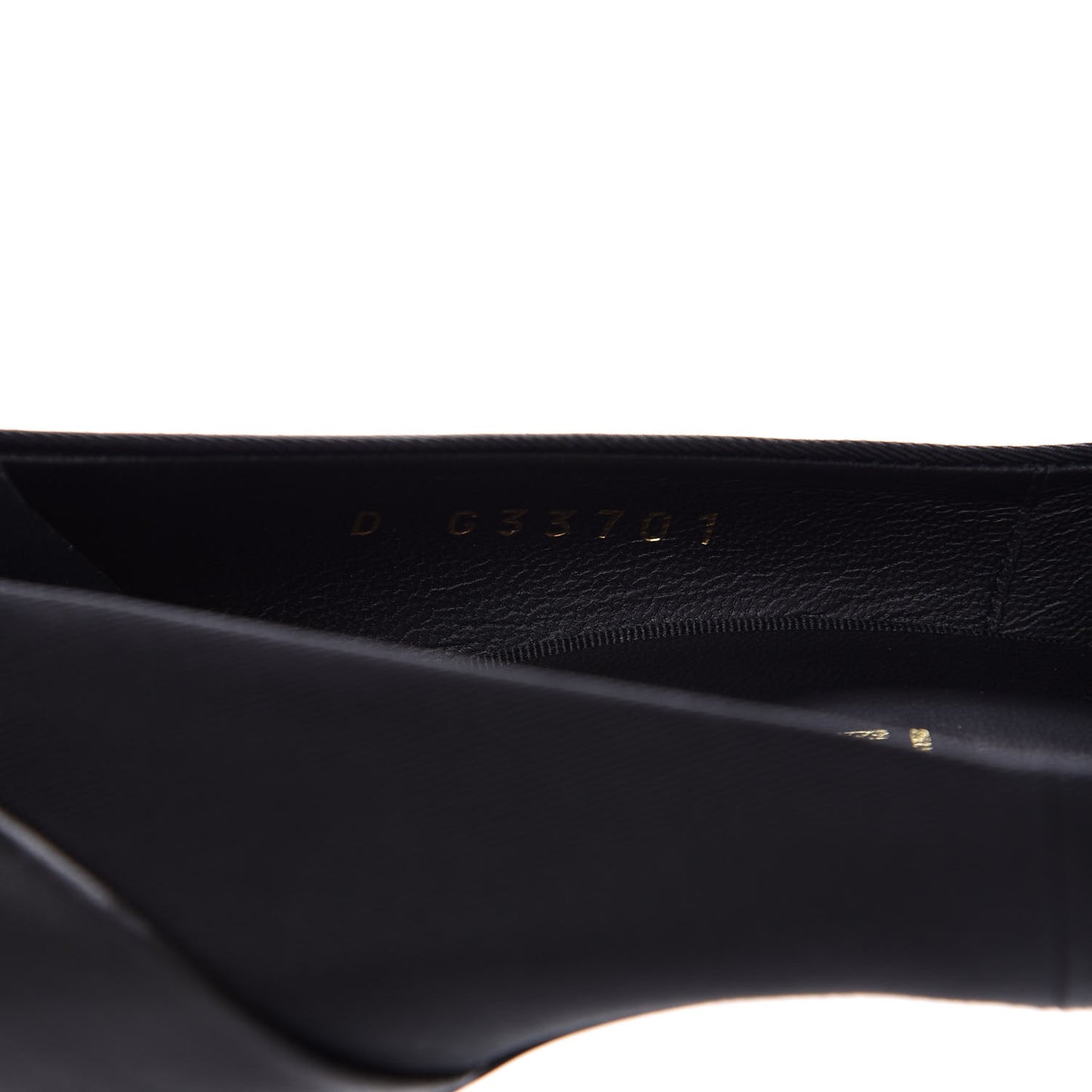 Grosgrain Lambskin CC Pumps 38 Black