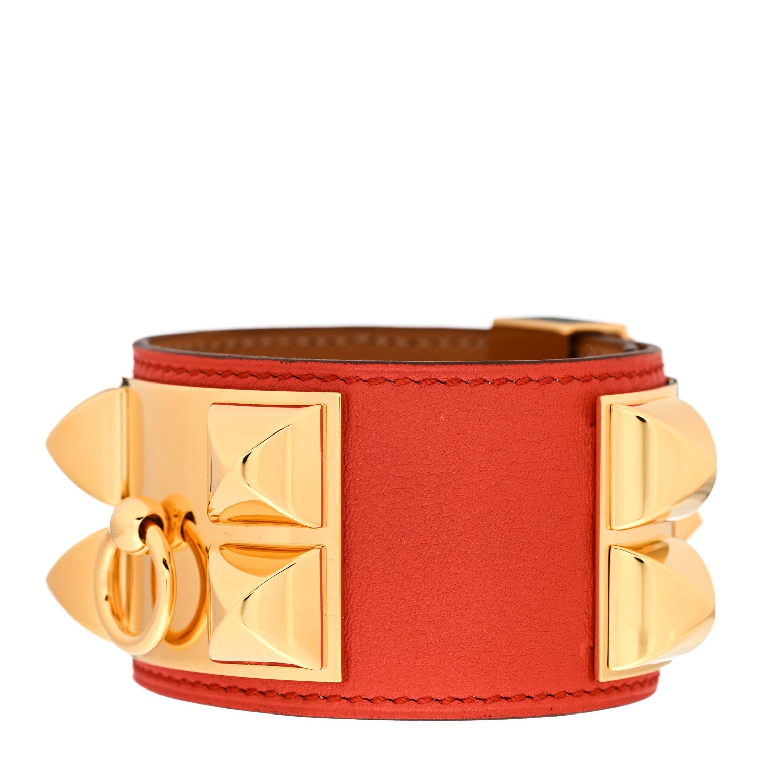 Hermes Swift Collier de Chien CDC Bracelet S Capucine 1 of 5
